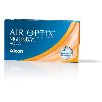 AIR OPTIX Night &amp; Day® Aqua 3 db, havi kontaktlencse