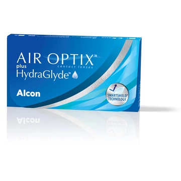 AIR OPTIX® Plus HydraGlyde® 3db, havi kontaktlencse