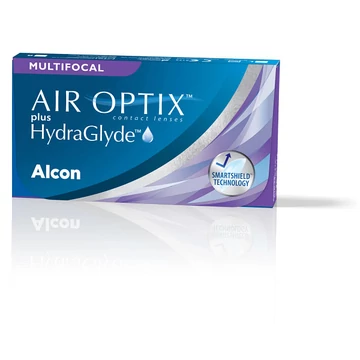AIR OPTIX® Plus HydraGlyde® Multifocal 6 db, havi kontaktlencse