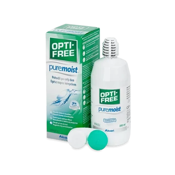 OPTI-FREE PureMoist (300 ml), kontaktlencse folyadék