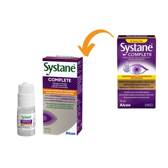 Systane Complete tartósítószer-mentes (10 ml)