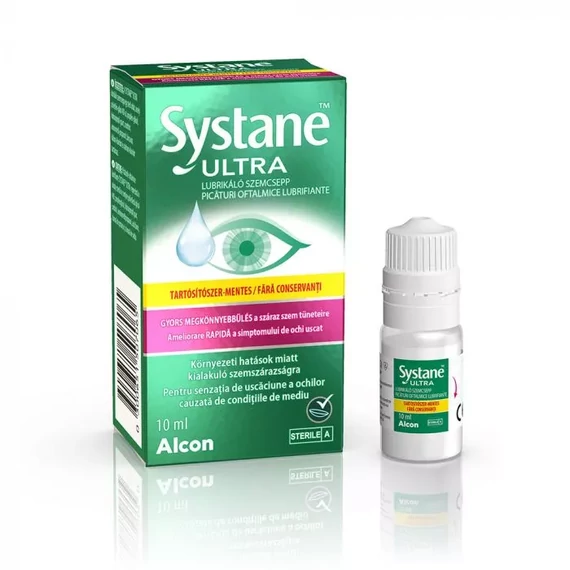 Systane Ultra tartósítószer-mentes (10 ml)