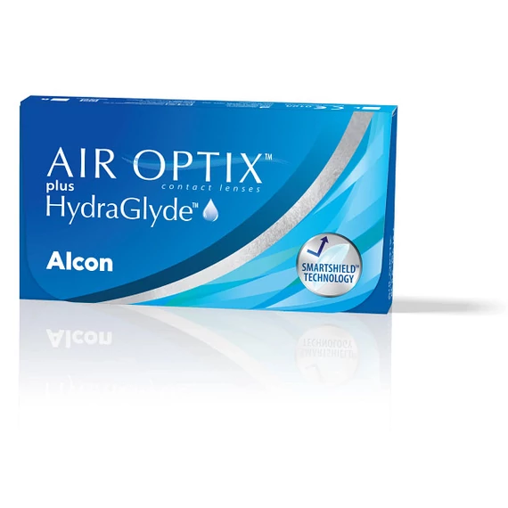 AIR OPTIX® Plus HydraGlyde® 6db, havi kontaktlencse