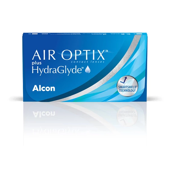 AIR OPTIX® Plus HydraGlyde® 3db, havi kontaktlencse