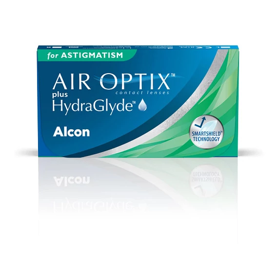 AIR OPTIX® Plus HydraGlyde® for Astigmatism 3db, havi kontaktlencse