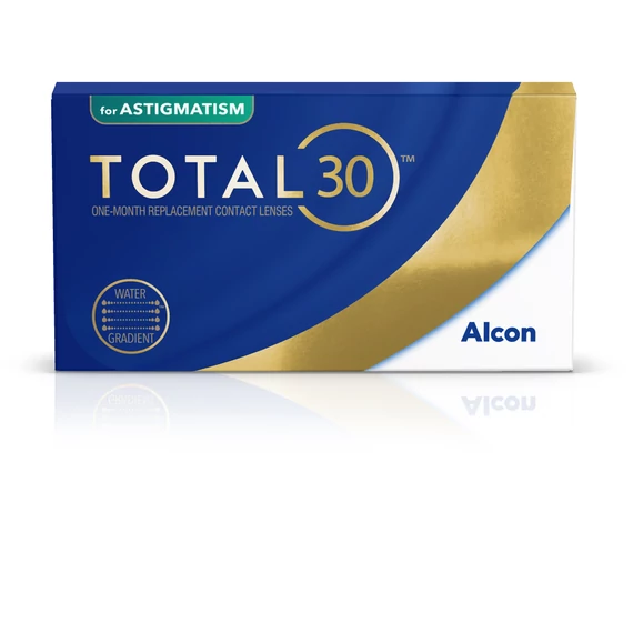 Total 30 ® for Astigamtism 6db, havi kontaktlencse
