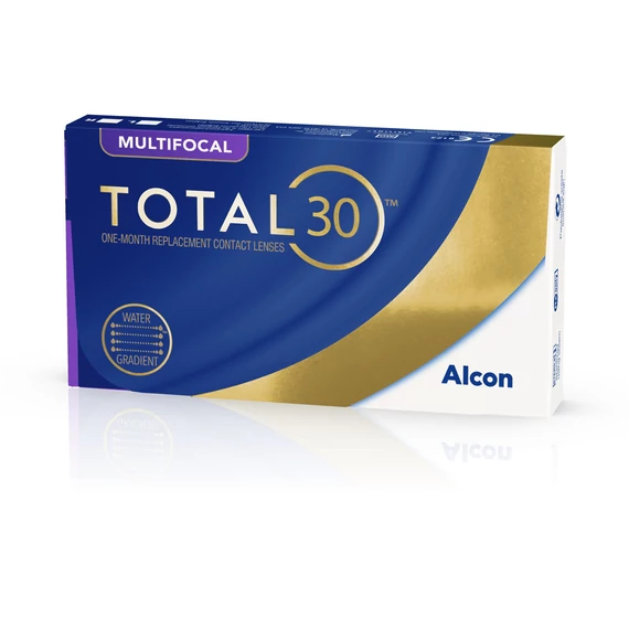 Total 30 ® Multifocal 6db, havi kontaktlencse