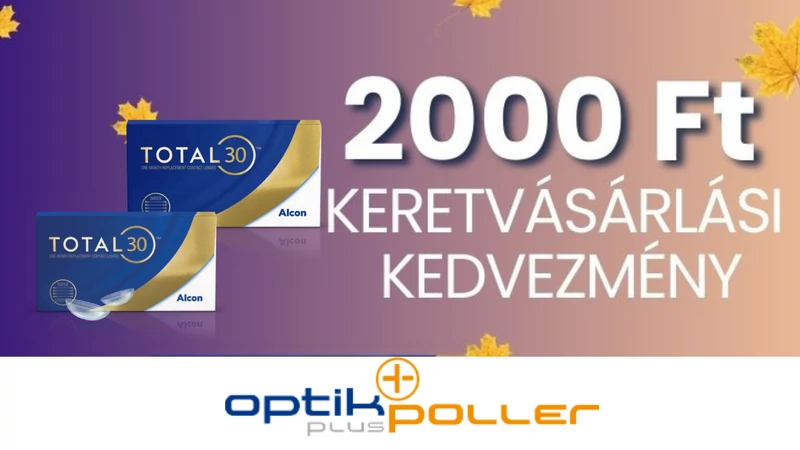 2 Doboz kontaktlencse vásárlása most extra 2000ft-ot ér! 